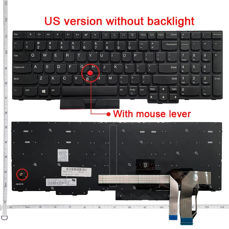 US Laptop Keyboard For LENOVO Thinkpad L14 L15/T14 P14S Gen1/2/T15 P15S/E15 Gen 2 R15 / T14S Gen1/E14 R14 S3 GEN2 T15/T15 Gen1/2