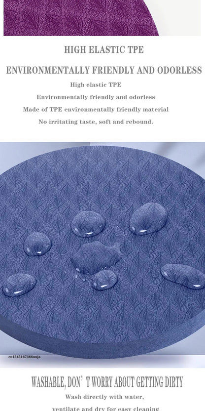 Yoga Knee Pads 2 Pack Yoga Knee Cushion Thick Exercise Pads for Knees Elbows Wrist Hands Head Foam Pilates Kneeling Pad Gym