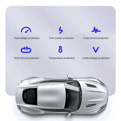 3.1A Fast Car Chargers USB PD Type C QC 3.0 Outlet Adapter Fast Charging For 12V 24V Car Truck Boat RV Motorcycle 12V/24V