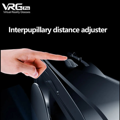 Virtual Reality 3D VR Headset Smart Glasses Helmet for Smartphones Cell Phone Mobile 7 Inches Lenses Binoculars Goggles Devices