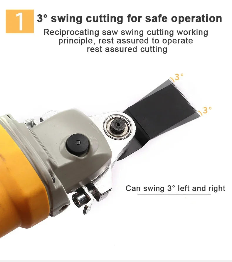 Professional Angle Grinder Changed To Universal Treasure Multifunctional Tools of Cutting Polishing Shovelling Cleaning