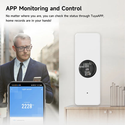 WiFi brightness sensors, light sensors, illumination brightness detectors and other smart home devices with Tuya Smart Life devi