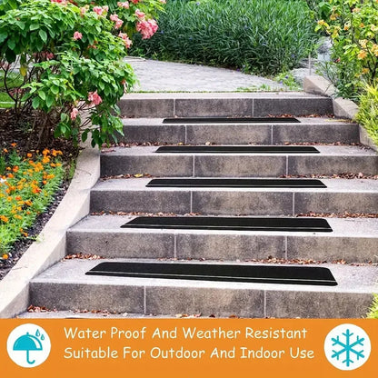 1Roll Luminous Anti Slip Traction Tape Green Stripe Sticker Self-adhesive Stairs Treads Steps Indoor Outdoor Safety Frosted Tape