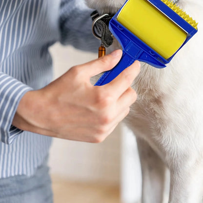 Reusable Sticky Pet Hair Remover Roller for Clothes Furniture Car Seats Washable Lint Roller Stick It Tool Home Car Office Use