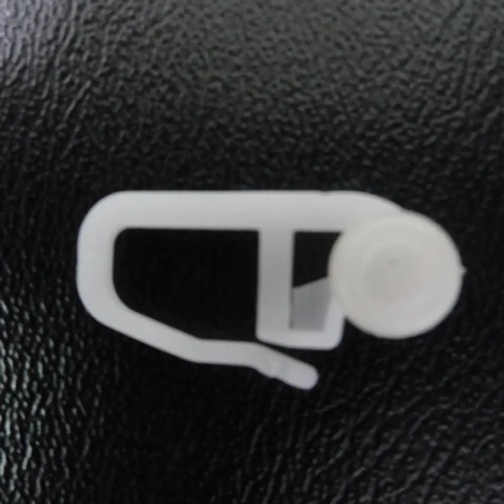50 Pcs Window Curtain Hanging Ring Universal Roller Hooks Pulley Bed Special White Plastic Easy Install Smooth Sliding