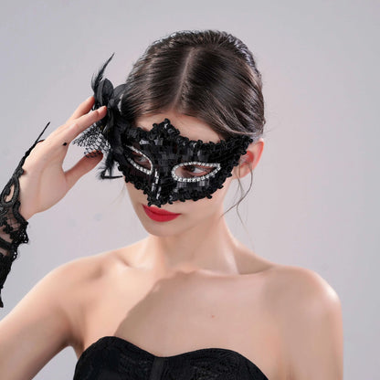 Itacazzo Decorative Props Mysterious & Sexy Ladies' Masquerade Ball Decorative Mask