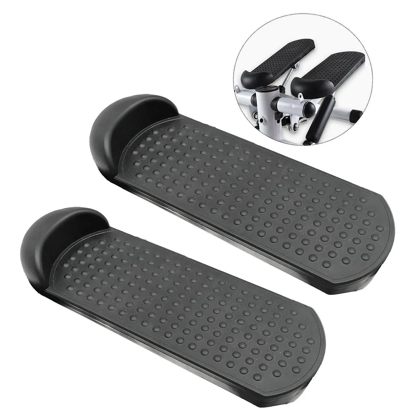 2Pcs Elliptical Trainer Foot Pedals for Walking Machine Bike Pedal Exerciser