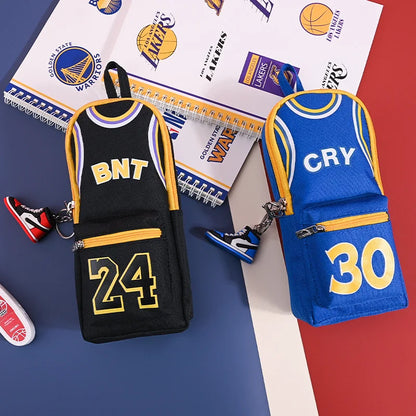 Star Pencil Case Ins Wind Large Capacity Student Stationery Bag Pencil Bag Student Stationery Gift