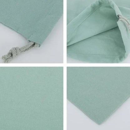 Reusable Drawstring Storage Bags, Organizer Pouch for Jewelry, Toys, Cosmetics Cotton Linen Drawstring Pouches Dustproof Sacks