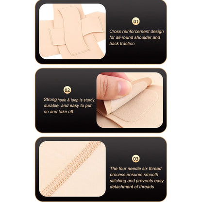 Back Posture Corrector Brace for Women Breathable Back Posture Correction Back Support Belt Adjustable Shoulder for Students