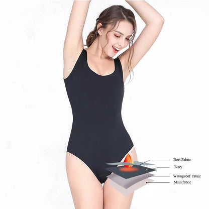 Menstrual Swimsuit Women 4 Layer Period Swimwear Leak Proof Beach Menstrual Bikini Menstrual Panties Teen Absorbent Swim Bottom