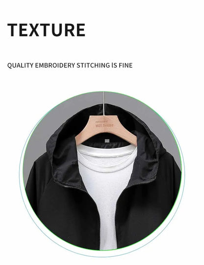 Women Travel Jacket Casual Wears Hooded Coat Outdoor Hiking Couple Wind-Proof Clothing Spring Autumn Fashion Unisex Outerwear