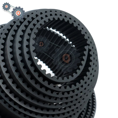 HTD 5M Open Belt PU 5M Timing Belt Open Conveyor Belt 15mm 20mm Polyurethane with Steel Core Belt for CNC Belt HTD5M Pulley Belt