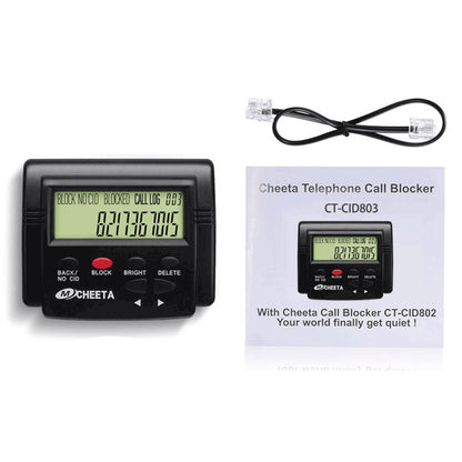 Call Blocker for Landline Phones Telephone 2000 Caller ID Box Blocking One Touch Number Block Unwanted Robocalls Nuisance Calls