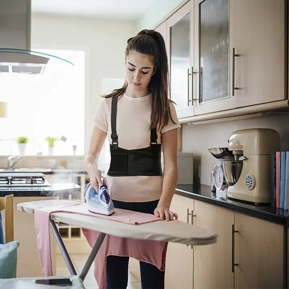 Back Brace Men and Women - Lower Lumbar Support for Heavy Lifting Adjustable Back Belt for Workout, Back Pain Relief