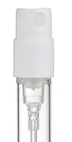 500pcs Invisible Springs Sprayer 1.5ml 1.8ml 2ml 2.5ml Bayonet Glass Perfume Bottle Sample Refillable For Fragrance Perfume