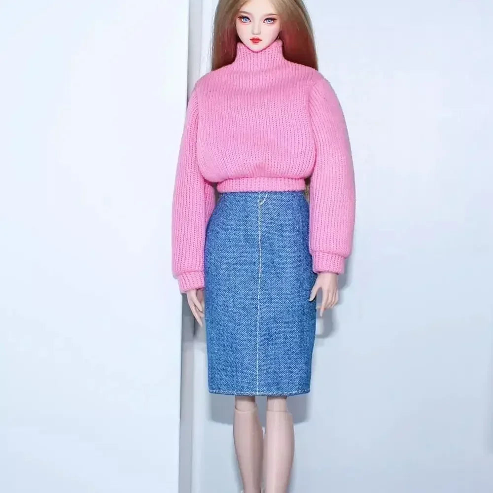 Elegant Doll Party Clothes 10 Styles Fashion Plush Coat Casual Wears Dolls DIY Accessories 11.5