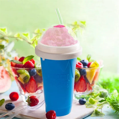 Smoothie Cups Shaking Cup Large Capacity Homemade Smoothies Juice Ice Cream Milkshake Squeeze Bottle Cooling Cup Kitchen Tools