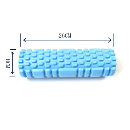 1pc Foam Massage Roller, Physiotherapy and Sports Rehabilitation, Hollow Yoga Column Fitness Equipment for Muscle Massage, Rolle