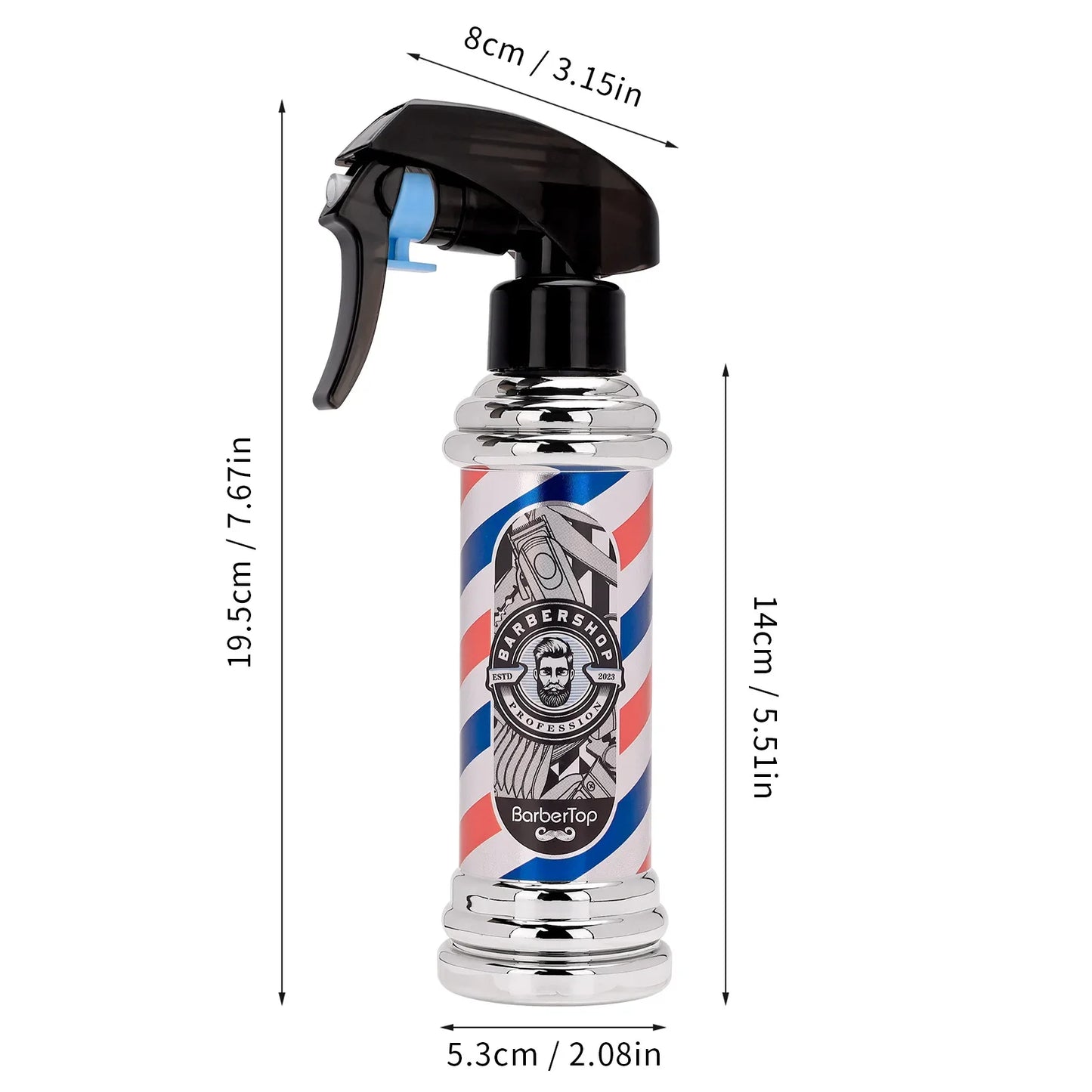 300ML Water Sprayer for Hair Salon Hairdressing Spray Bottle Professional Barber Hairdresser Haircut Barbershop Styling Tools