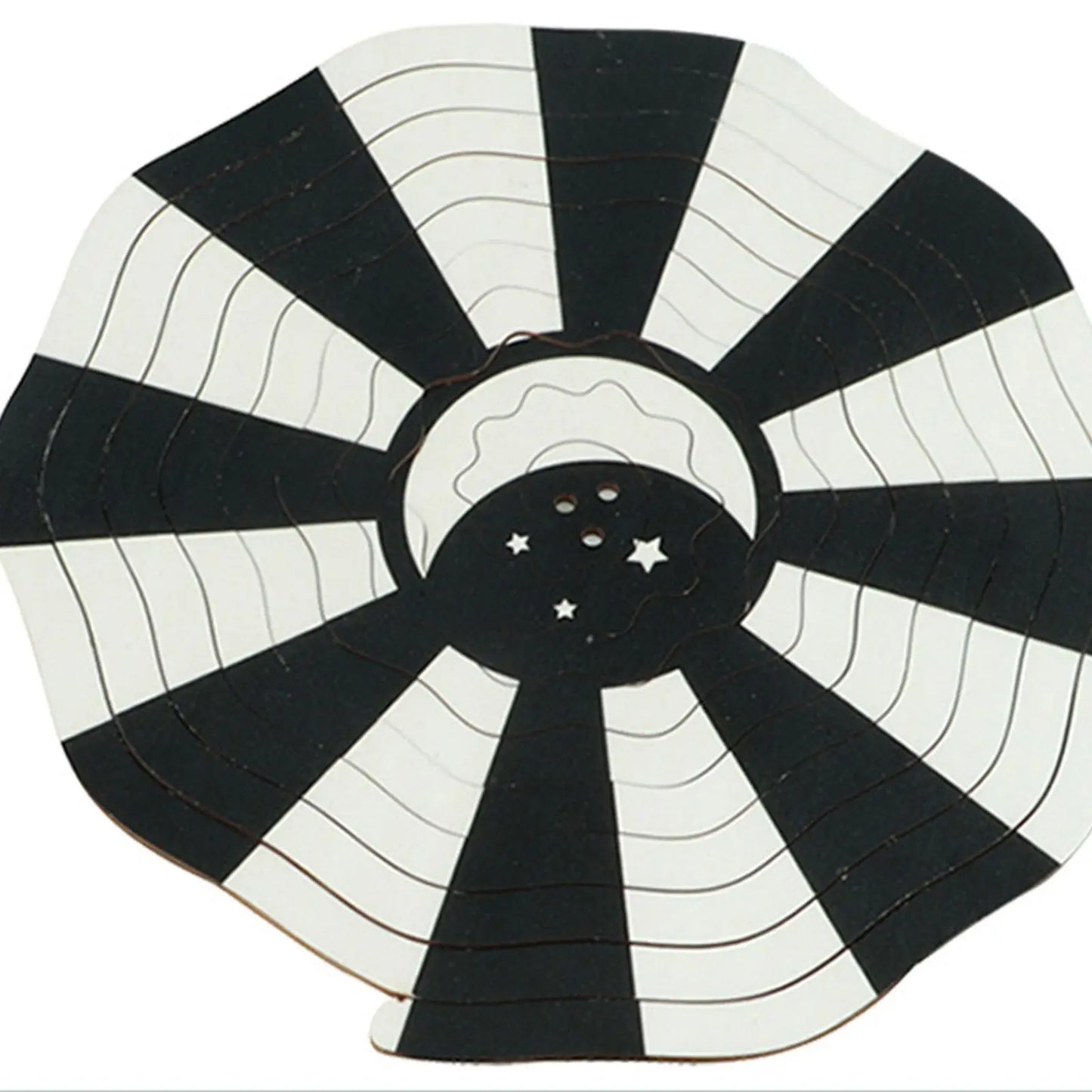 Baby Crib Mobile Black and White Nursery Crib Toy Creative Bed Bell for Ages 0+ Months Boy and Girl Newborn Infants Baby