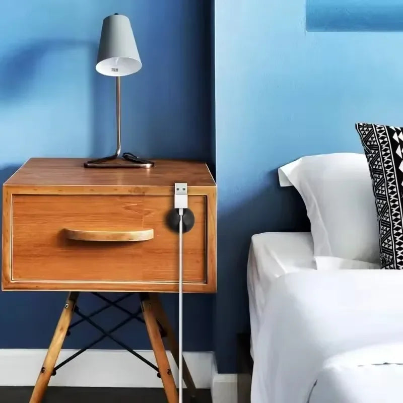 5/50Pcs Desktop Wall Cable Clips Wire Management Self-Adhesive Cord Organizers Holder Clamp for USB Network Headphone Cables