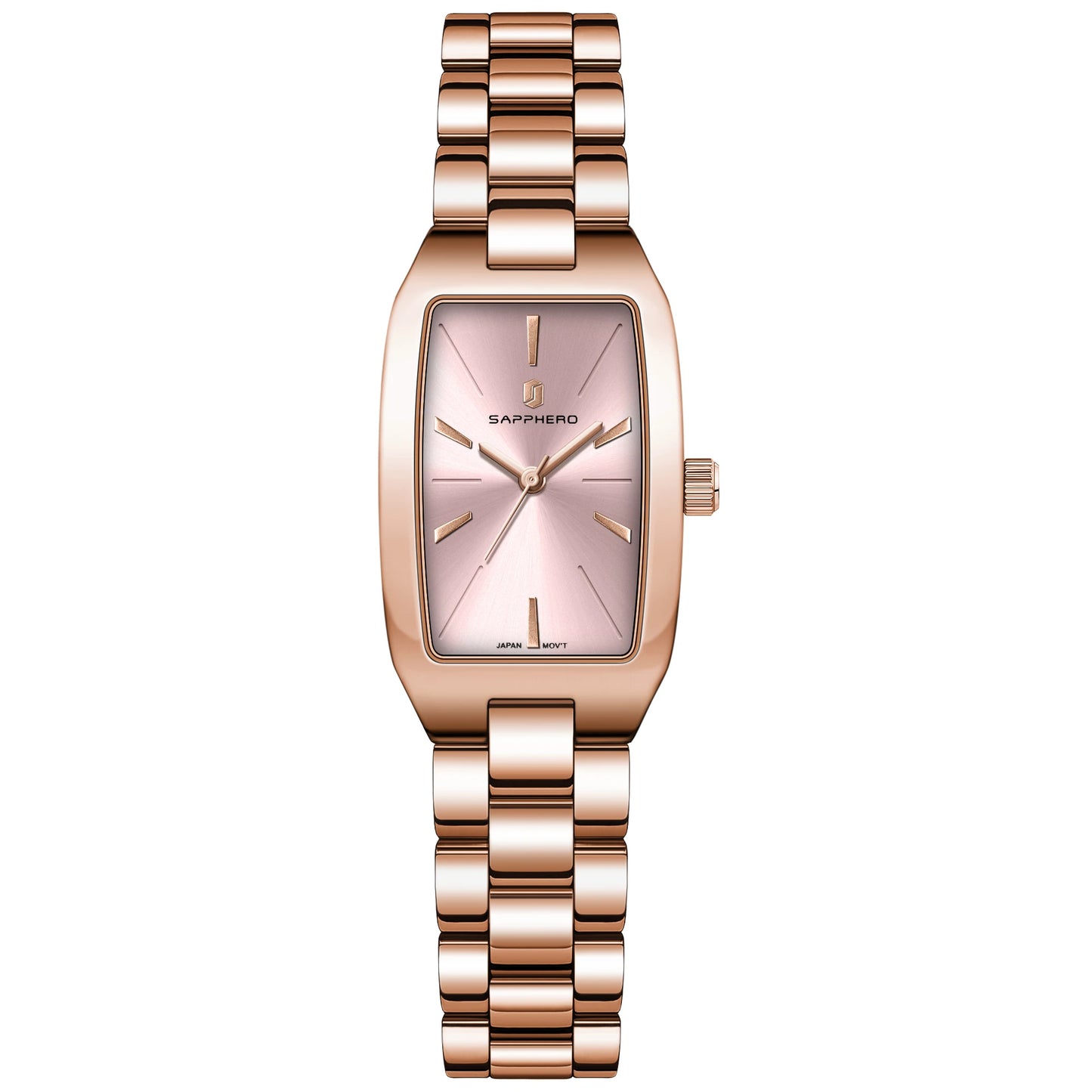 SAPPHERO Women's Quartz Watch Elegant Rose Gold Watch Waterproof 30M Watch Slim Ultra-Thin Watch Premium Gift Box Set Watch