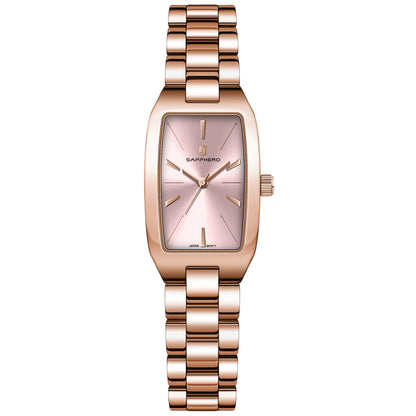SAPPHERO Women's Quartz Watch Elegant Rose Gold Watch Waterproof 30M Watch Slim Ultra-Thin Watch Premium Gift Box Set Watch