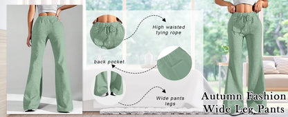 Clothes For Woman Leisure Flares Home Pant Bell-Bottoms Pants Woman Tracksuit Female Sport Trousers Solid Color Pantalones Mujer