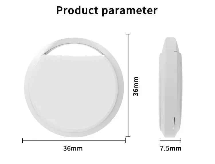 GPS Smart Air tag Bluetooth-Compatible Anti-loss device Smart tracker For keys luggage wallet Smart tag Works  (iOS only)