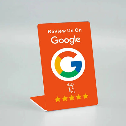 Slim Size NFC Google Reviews for Google Reviews Social Business Review Cards NFC Stand