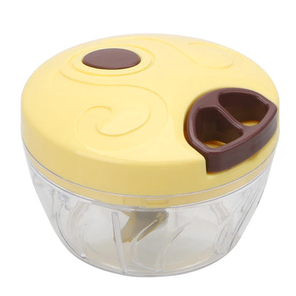 Hand Chopper Mincer Slicer Shredder Multifunction Manual Rope Food Processor Garlic Onion Slicer Cutter