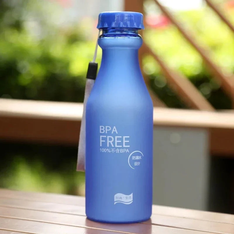 500ML Sport Water Bottle Anti-drop Hydro Flask BPA-Free Leakproof Drinking Bottles Outdoor Travel Drinking Cups for Outdoor