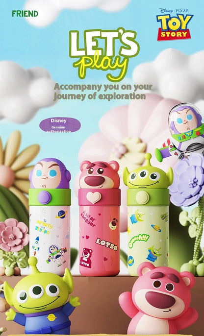 Cartoon Insulated Cup With High Appearance Children'S Water Cup Cute And Portable Student Food Grade Insulated Water Cup Gift