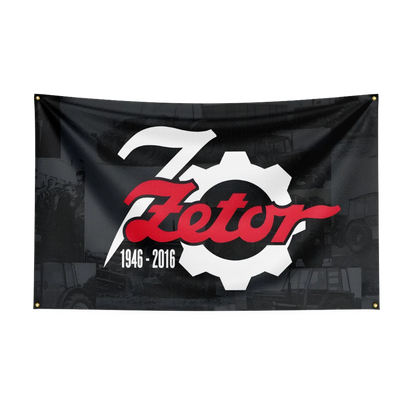 90x150CM TRACTORS-Z-ZETORs a.s. Agriculture Flag Polyester Printed Excavator Banner For Decor