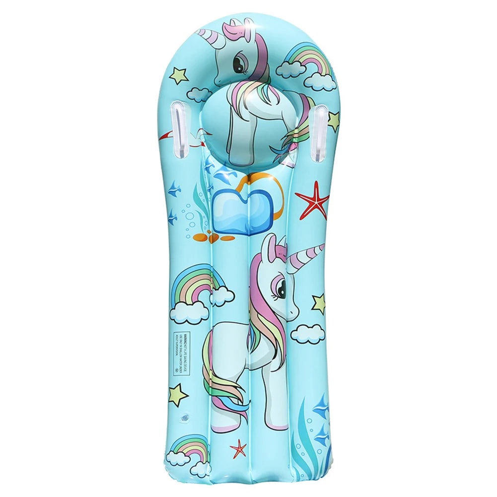 PVC Inflat Air Mattress Comfortable Water Floating Bed Portable Durable Smooth Multifunctional Swimming Pool Accessories