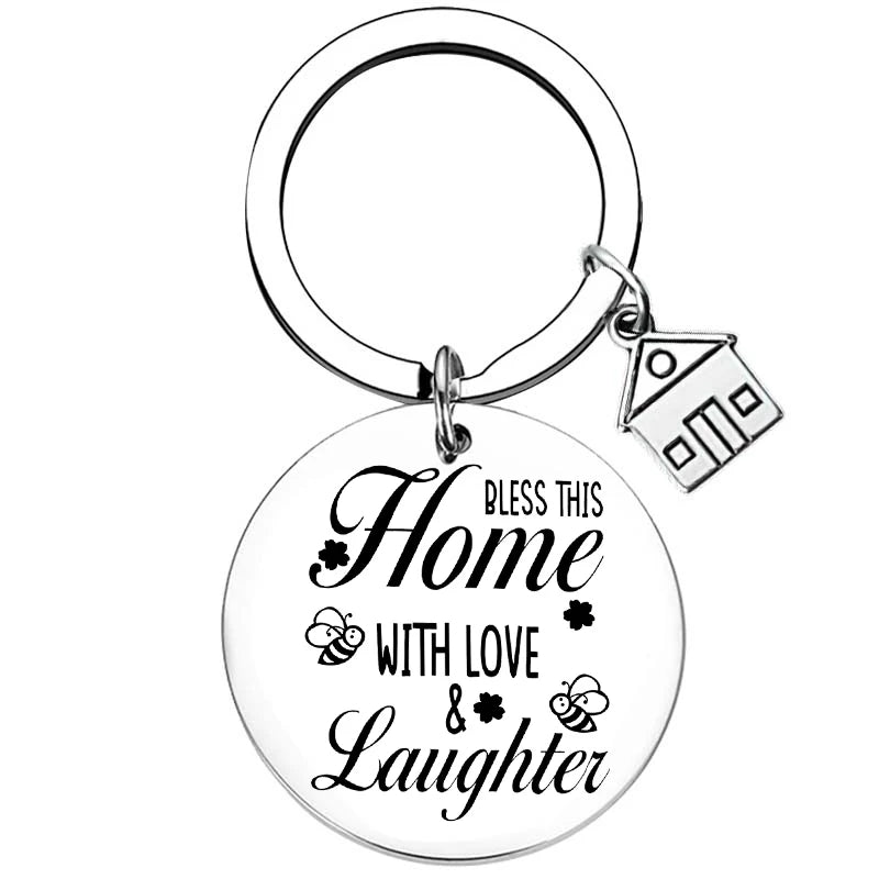 New Home Housewarming Gifts keyrings keychains House Warming Gifts New Home First Home key chains