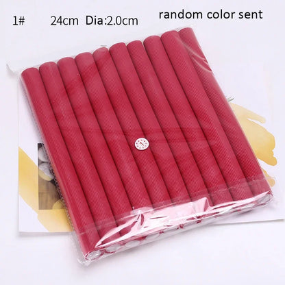 10 Pcs/Set Hair Curler Flexblei Hair Curing Rod Magic Air Hair Roller Curling Sticks Soft Foam Twist Rods Hairs DIY Styling Tool