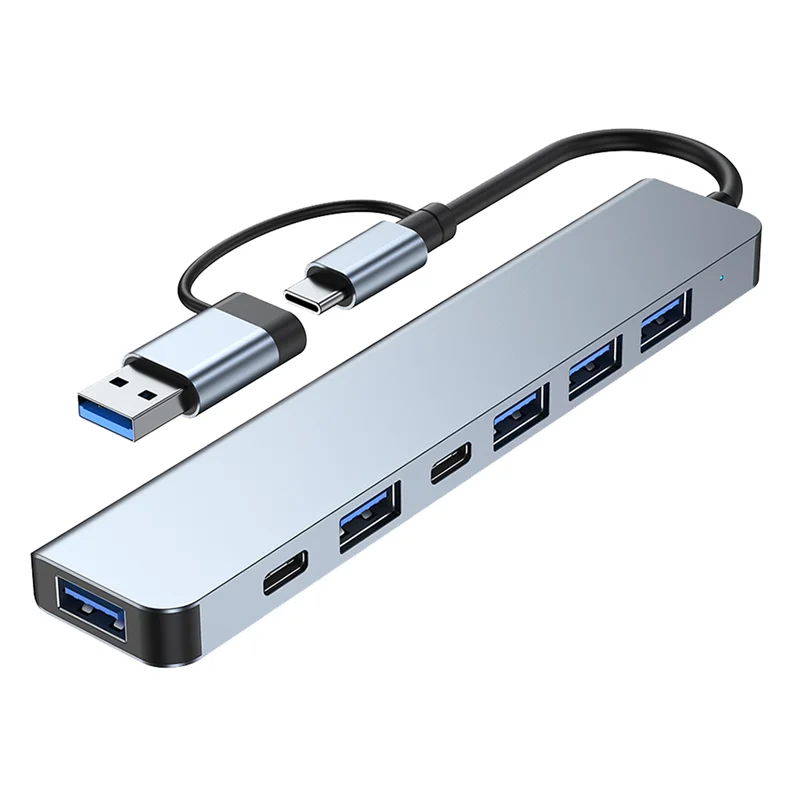 Daily Sale 2X Multiport USB Hub 3.0 Multi USB Splitter 4 USB C Port 3.0 2.0 Ports For PC Laptop Computer Hub