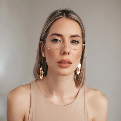 Fashion Sexy Face Chain Punk Fringe Earrings Accessory Adjustable Face Chain Face Fashion Jewelry Accessories