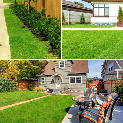 Simulated artificial spring grass lawn carpet, realistic indoor and outdoor garden lawn landscape, courtyard lawn mat