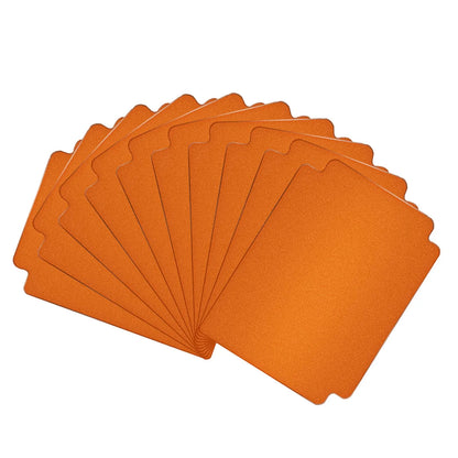 10Pcs/Set Trading Card Dividers Standard Size Frosted Card Separator Case Holder for Sports Card Baseball Card Sorting Card Page