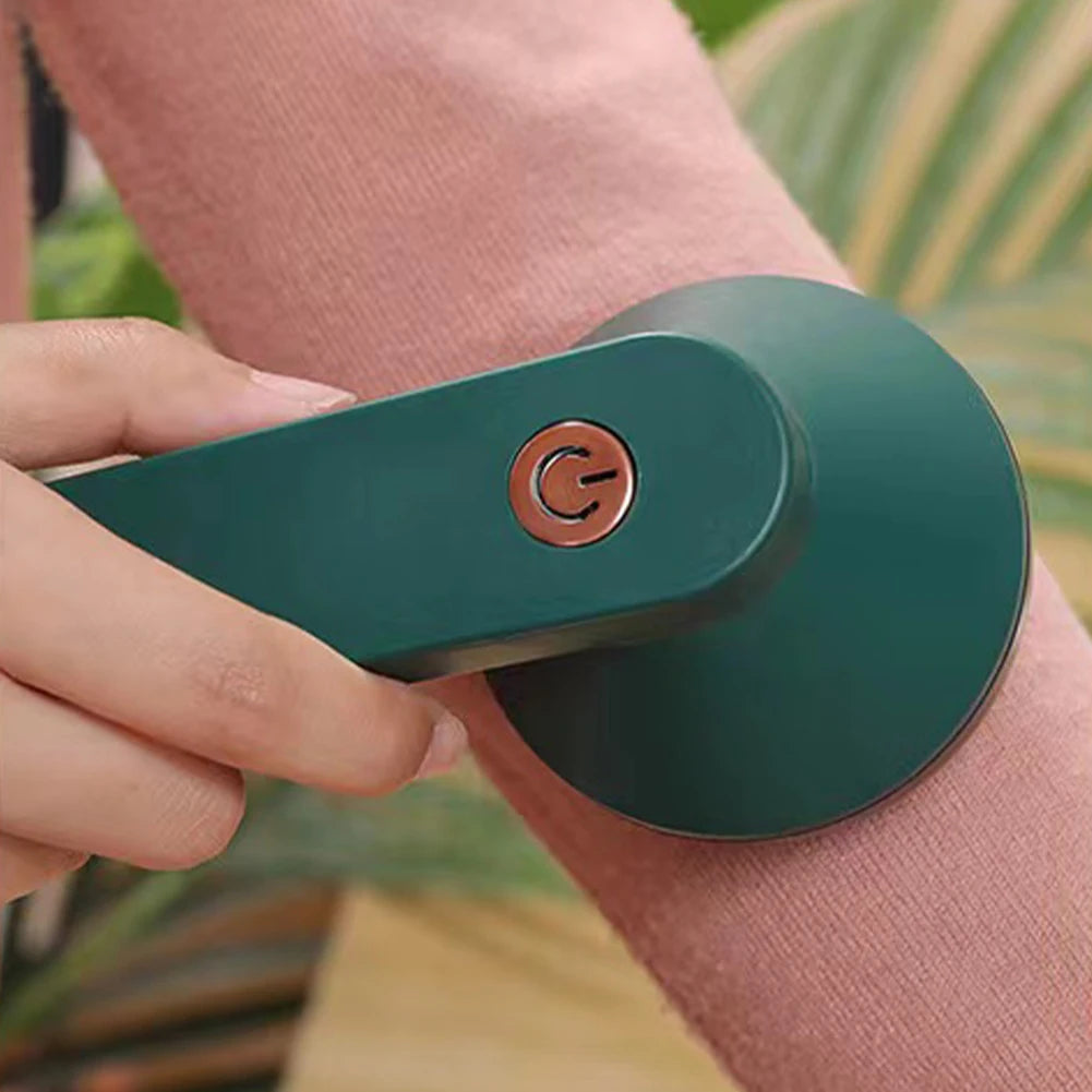 Electric Lint Remover Debobbler Clothes Shaver 6 Blades Portable Fuzz Remover USB Rechargeable Detachable Case for Home Travel