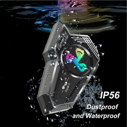 Bluetooth 5.4 Wireless Motorcycle Helmet Headset Hands-free Call Phone Motorcycle Waterproof Earphone Music Player Moto Helmet