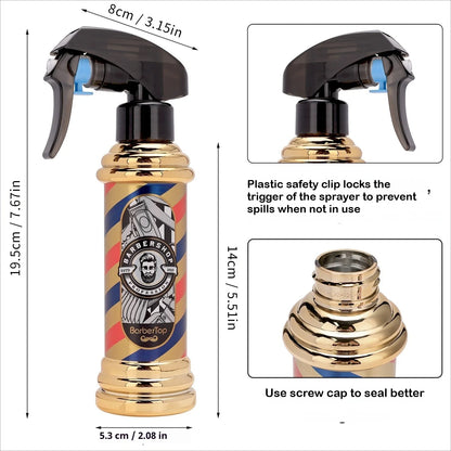 300ML Water Sprayer for Hair Salon Hairdressing Spray Bottle Professional Barber Hairdresser Haircut Barbershop Styling Tools