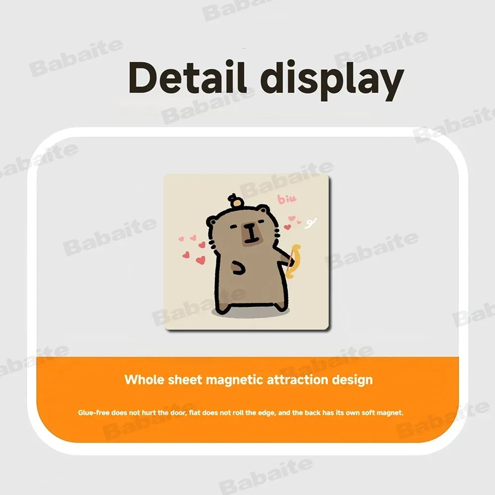 Singer A-Ariana Grande Fridge  Magnet Personalized Fridge Magnet Square Shape Fridge Refrigerator Wall Door Decoration