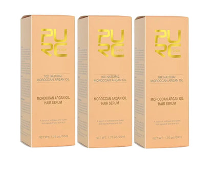PURC Hair Serum Smoothing Soften Repair Frizz Damaged Hair Anti-Dandruff Scalp Treatment Products Hair Care Morocco Argan Oil