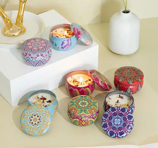 High end aromatherapy candles as gifts for friends, romantic scented candles