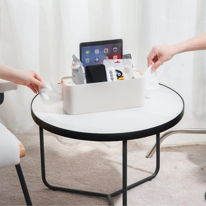 Bedside Hanging Basket Organizer with Hooks Dorm Bunk Beds Shelf  Table Storage Holder for Remote Controls Magazines Phone