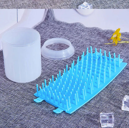 S/M/L Pet Pet Paw Soft Silicone Material Pet Foot Wash Cup Cat and Dog Foot Cleaner Portable Cleaning Tools Bucket Pet Supplies